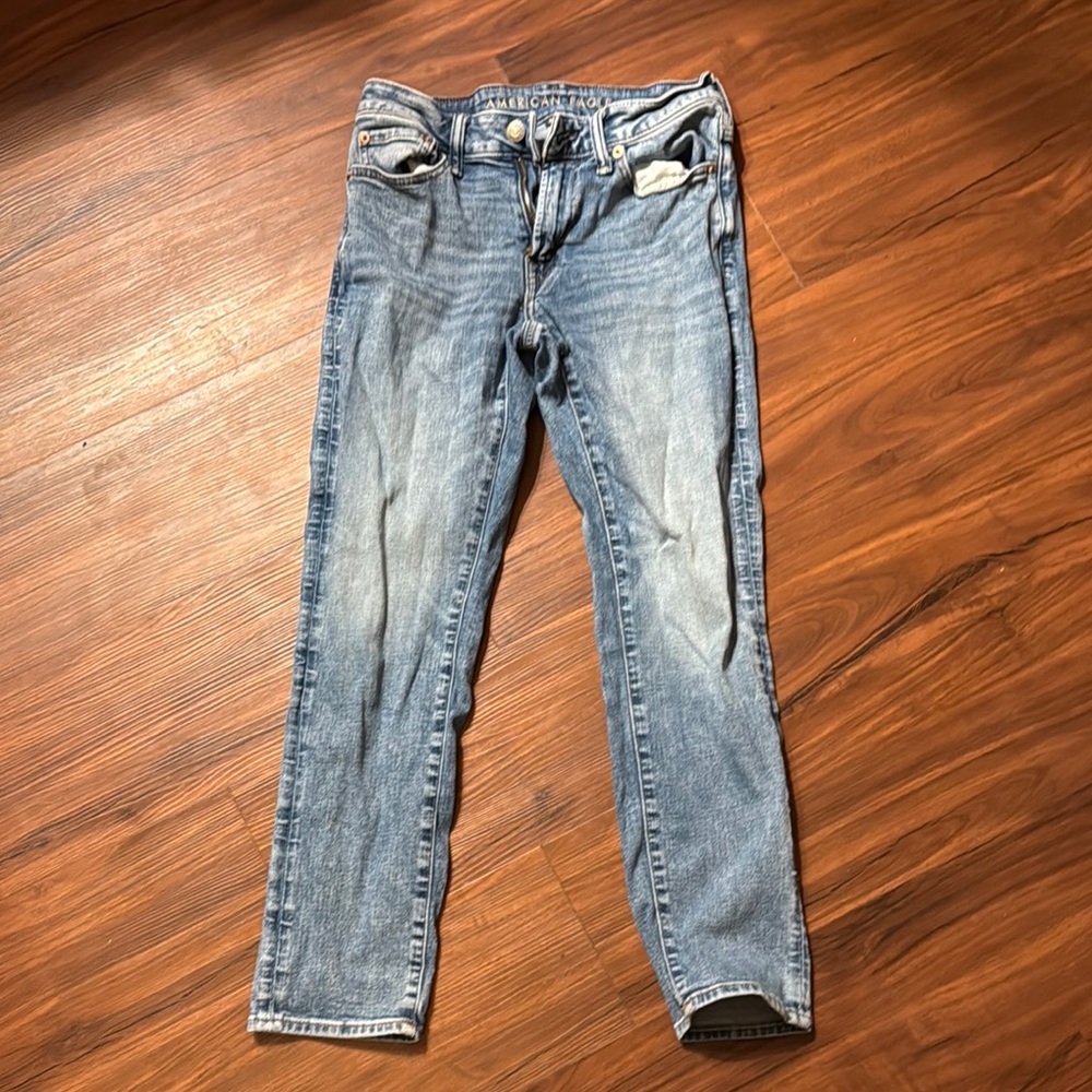 American Eagle Outfitters Airflex Light Blue Jeans